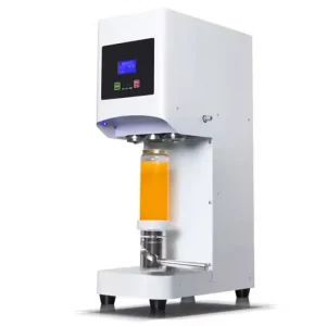 Máquina eléctrica de sellado y tapado de latas para alimentos y té con tecnología avanzada