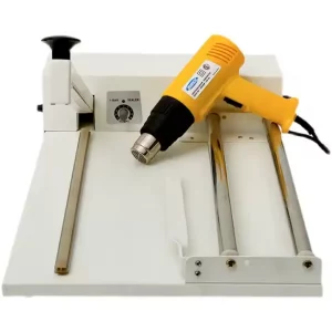 Máquina Manual de Retracción de Botellas con Pistola de Calor Portátil