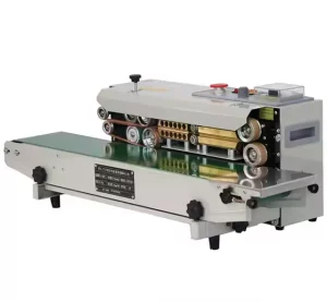 Máquina de sellado continuo por ultrasonido para bolsas – Ideal para empaques de galletas